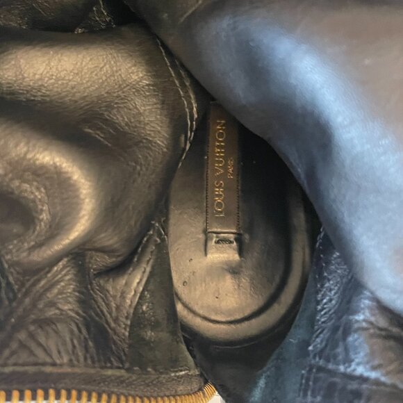 Louis Vuitton Black Suede Zipped Over-The-Knee Boots 37 / US 7 - Picture 14 of 17